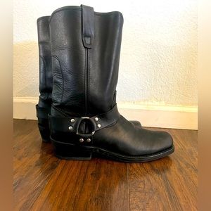 Durango Men’s Black Harness Leather Boots